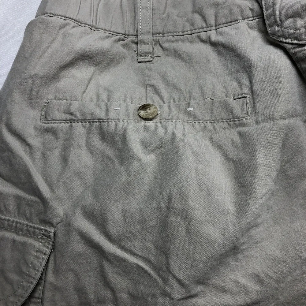 Vintage‎ Columbia Shorts Mens 40 Beige Adjustable Waist Cargo Pockets Hiking 8
